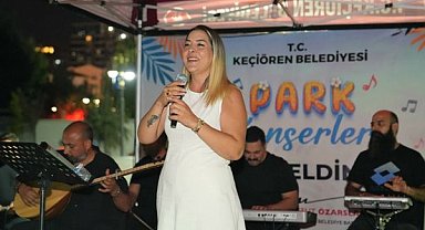 Keçiören parklarda konser coşkusu