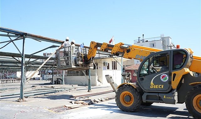 Kepez’de Zafer Mahallesi Kapalı Cumartesi Pazarı yenileniyor