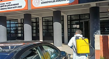 Maltepe’de 82 okul yeni eğitim yılı öncesi dezenfekte edildi