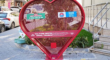 Maltepe’de plastik kapaklar tekerlekli sandalyeye dönüşüyor