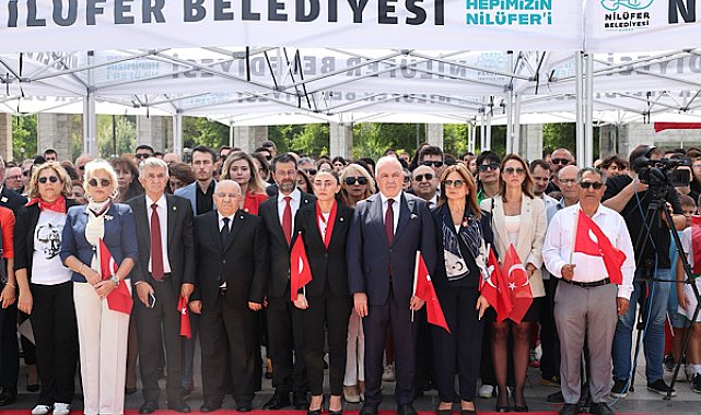 Nilüfer’de 30 Ağustos Zafer Bayramı törenle kutlandı