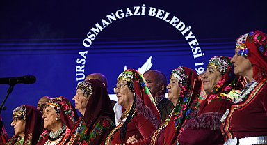 Osmangazi’de 20. Uluslararası Nakem Balkan Festivali düzenlendi