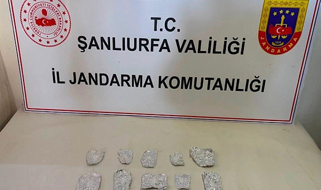 Şanlıurfa’da uyuşturucu operasyonunda 15 gram metamfetamin ele geçirildi