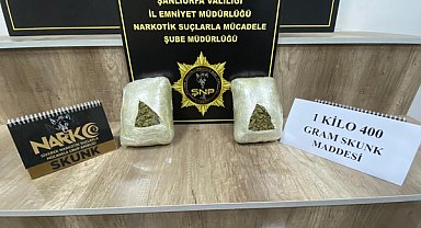 Şanlıurfa’da uyuşturucu operasyonunda 2 şüpheli tutuklandı
