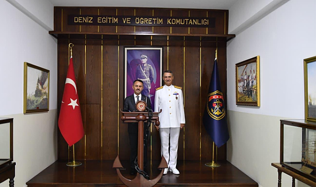 Vali Aktaş’tan Tümamiral Darcan’a ziyaret