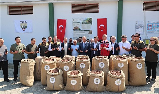 Vali Erol, TMO’nun fındık alım merkezini ziyaret etti