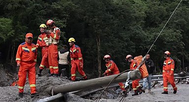 Xizang’daki heyelan felaketinde 16 kişi hayatını kaybetti, 546 kişi kayıp
