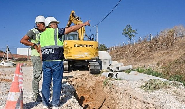 Yenişehir altyapısına 7 bin 600 metrelik yeni hat