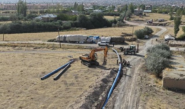 7 mahallede 20 bin hanenin içme suyu sorunu çözüldü