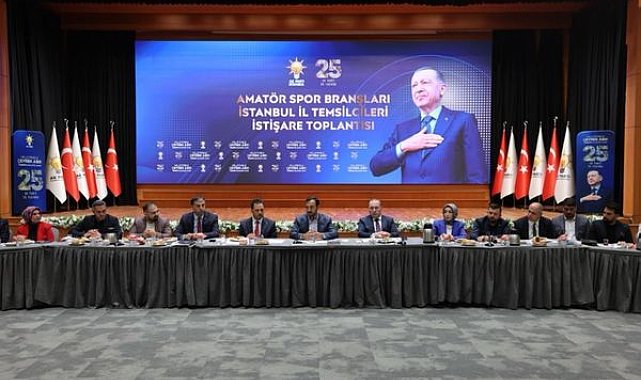 AK Parti İstanbul’da 45 amatör spor branşının temsilcisi bir araya geldi
