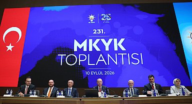 AK Parti MKYK, Cumhurbaşkanı Erdoğan başkanlığında toplandı