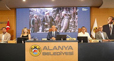 Alanya Belediyesi eylül ayı meclis toplantısı yapıldı