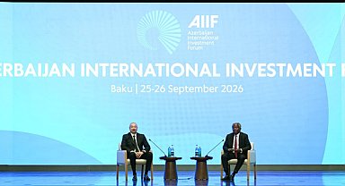 Aliyev, 2. Azerbaycan Uluslararası Yatırım Forumu’na katıldı