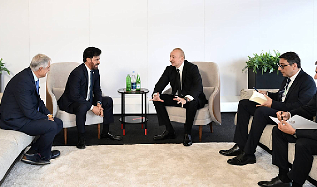 Aliyev, Uluslararası Otomobil Federasyonu Başkanı Ben Sulayem ile görüştü