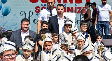 Ankara'da bin çocuk için sünnet şöleni düzenlendi
