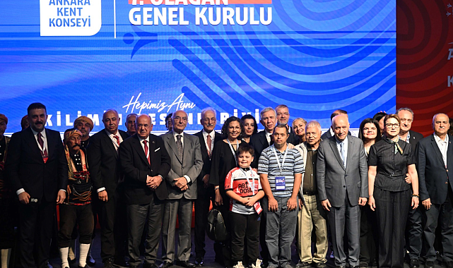 Ankara Kent Konseyi’nde Halil İbrahim Yılmaz yeniden başkan seçildi
