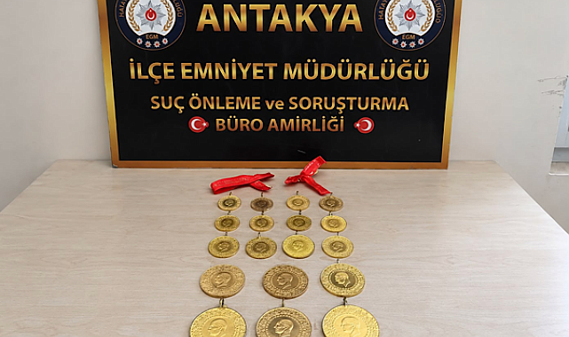 Antakya’da kaybolan altınlar bulundu