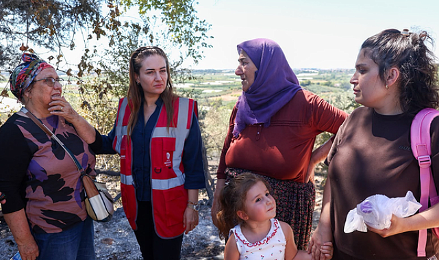 Antalya’da yangın bölgelerinde hasar tespit çalışması başladı