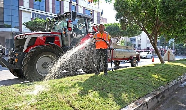 Antalya’da yeşil alanlarda su tasarruflu dönüşüm