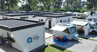 Antalya Karavan Park, karavan tutkunlarının buluşma noktası oldu