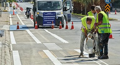 Aydın’da 11 kilometrelik bisiklet yolu için çalışmalar başladı