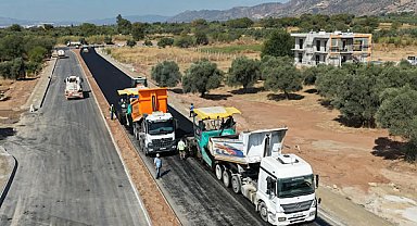 Aydın Kızılçay Bulvarı’nda asfalt çalışması başladı