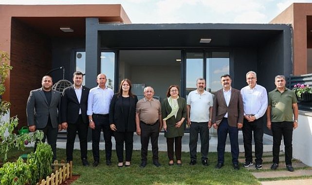 Bahçelievler projesinde örnek daire tanıtıldı