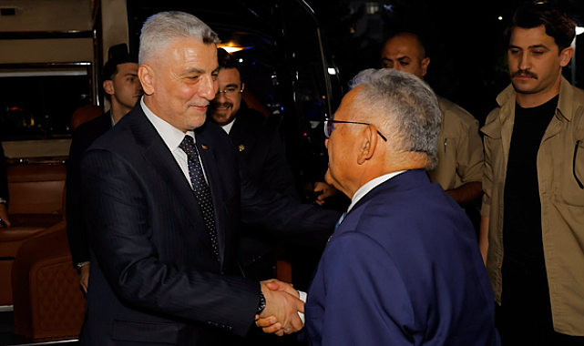 Bakan Bolat, Başkan Büyükkılıç’ı ziyaret etti