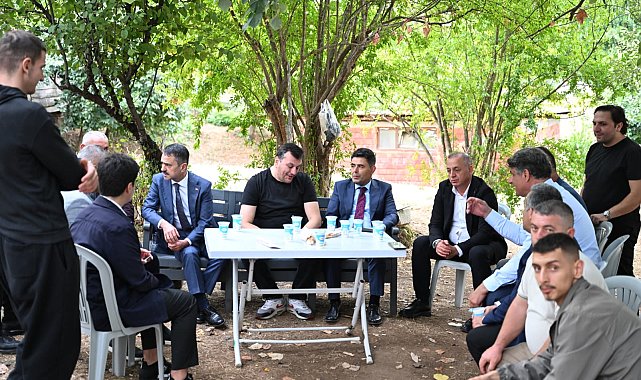 Bakan Yardımcısı Boyraz ve Vali Aktaş’tan Ali Keskin’e taziye ziyareti