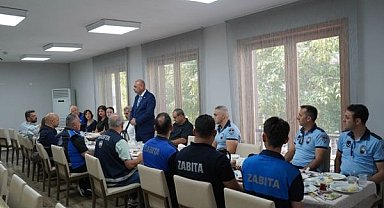 Başkan Aydın zabıta teşkilatının 200. yılını kutladı
