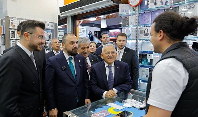Başkan Büyükkılıç ve Acar Kayseri’de çeşitli programlara katıldı