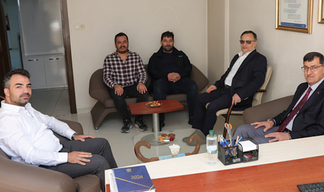Başkan Kahveci, Makina Mühendisleri Odası yönetimiyle görüştü