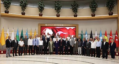 Başkan Vekili Özdemir, Ahi temsilcilerini ağırladı