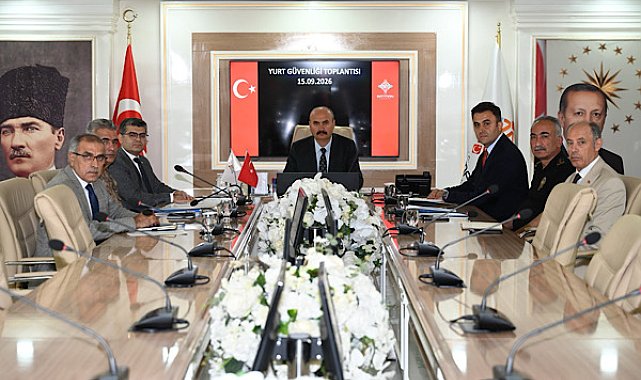 Batman’da üniversite yurtlarının güvenliği için toplantı yapıldı