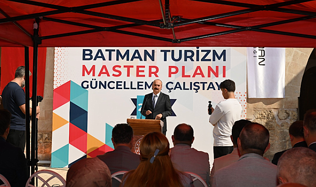 Batman Turizm Master Planı güncelleme çalıştayı düzenlendi