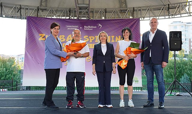 Beylikdüzü'nde Zumba ve Spinning etkinliği düzenlendi