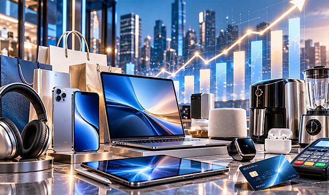 Birim başına harcamalarda elektrik-elektronik artışı öne çıktı