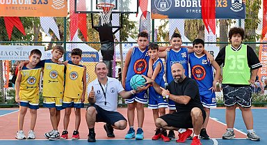 Bodrum 3x3 Streetball turnuvası Turgutreis’te başladı