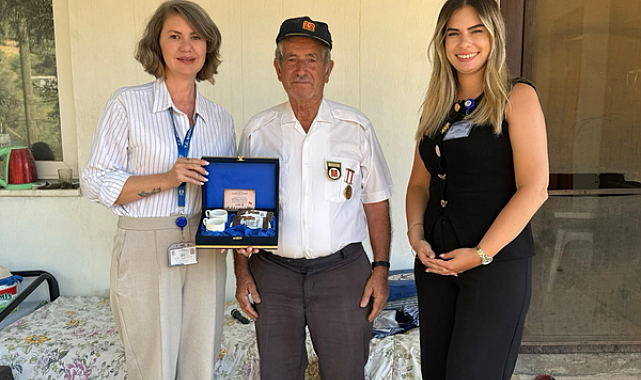 Bodrum’da gazilere ve ailelerine vefa ziyareti