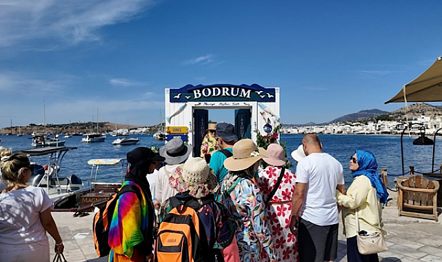 Bodrum’da yeni fotoğraf durakları oluşturuldu