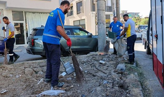 Buca’da Dünya Temizlik Günü’ne özel temizlik çalışması