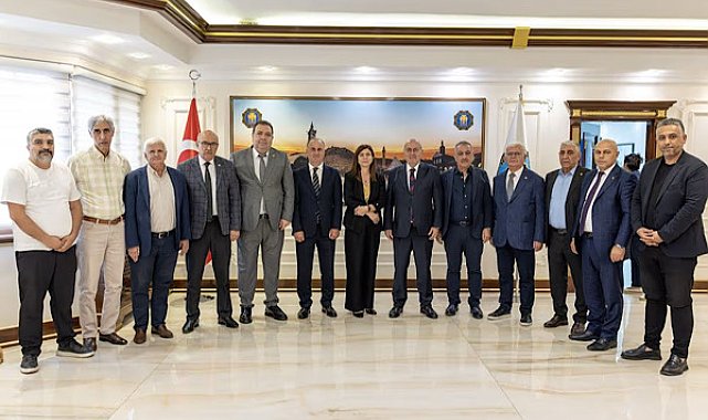Bucak, Diyarbakır ASKF heyetini kabul etti