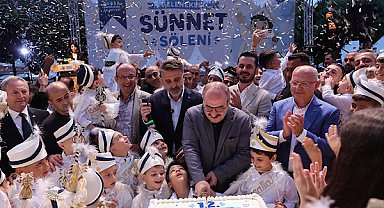 Bursa'da 537 çocuğun katıldığı toplu sünnet şöleni düzenlendi