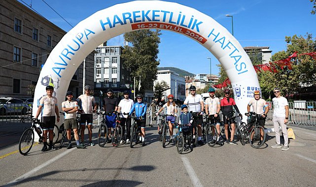 Bursa'da ‘Arabasız Bir Gün, Hareketli Bir Kent’ etkinliği düzenlendi