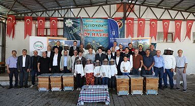 Bursa'da Keles’te arıcılara kovan desteği