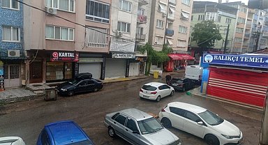 Bursa’da sağanak yağış etkili oldu