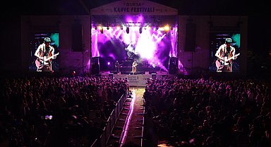 Bursa Kahve Festivali'nde kahve ve müzik etkinlikleri düzenlendi