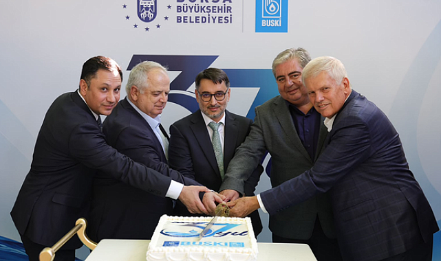 BUSKİ 37'nci kuruluş yıl dönümünü kutladı