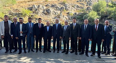 Büyükkılıç, Malatya ve Sivas'ta ulaşım yatırımlarını inceledi