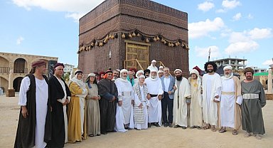Çayırova Film Platosu’nda “Sancı: İslamiyet’in Doğuşu” filminin çekimleri sürüyor